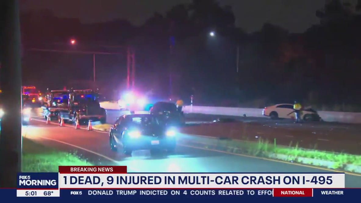 1 dead, 9 injured in wrong-way hit-and-run crash
